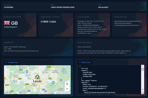 whois page preview
